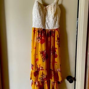 High low summer dress